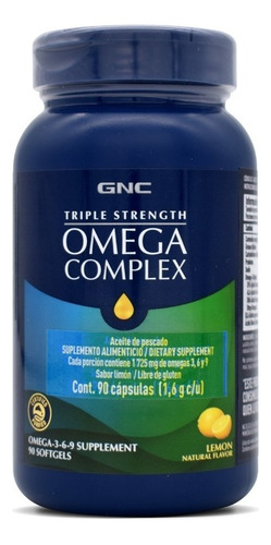 Gnc Triple Strength Omega Complex