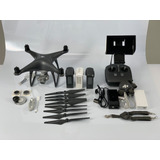 Drone Dji Phantom 4 Pro Obsidian - Accesorios - 3 Baterias 