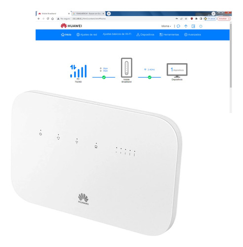 Programación Router Huawei B612s Compartir Datos Ilimitados