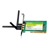 Placa De Rede Tp Link Tl-wn951n 300mbps 3 Antenas Pci