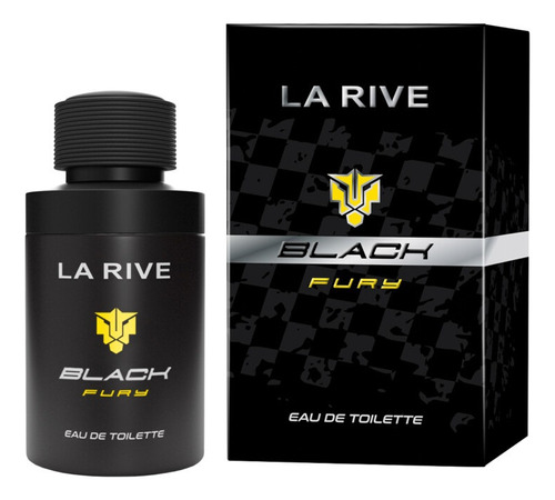 La Rive Black Fury Edt - Perfume Masculino 75ml Original Lacrado