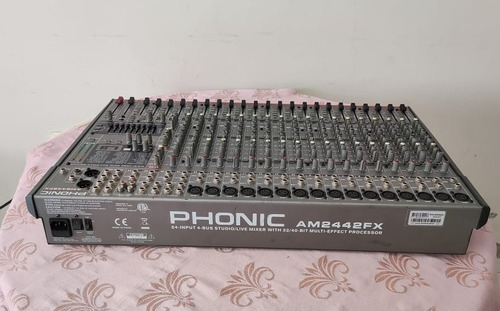 Mesa De Som Phonic 24 Canais - Profissional