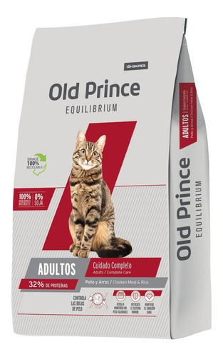 Old Prince Gato Equilibrium Adulto X 3 Kg Boedo