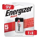 Pila Energizer Max 9v Alcalina Blister 1 Unidad