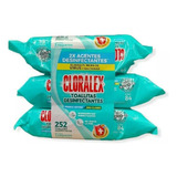 Toallitas Desinfectantes Cloralex Con 3 Paq. 84 Pz C/u