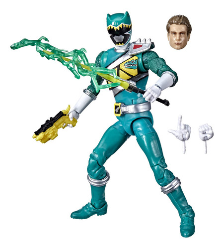 Power Rangers Lightning Collection Dino Charge Green Ranger.