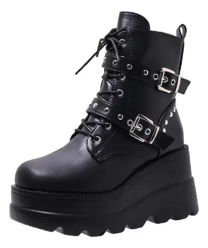 Nuevos Botines Para Mujer Goth Platform, Chelsea, New Rock,