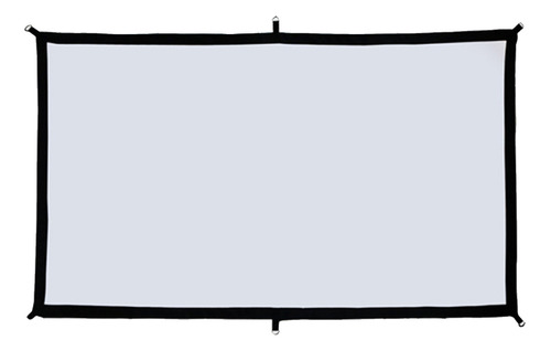 Pantalla De Proyector De Películas Portátil, Plegable En For