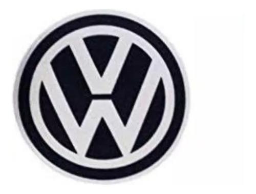 Emblema Premium Para Llave Logo Volkswagen Engomado Vw Negro