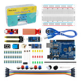 Kit De Inicio Básico Uno R3 Compatible Con Arduino Ide