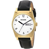 Women's A*****jane Leather Analog Display Japanese Quartz Bl