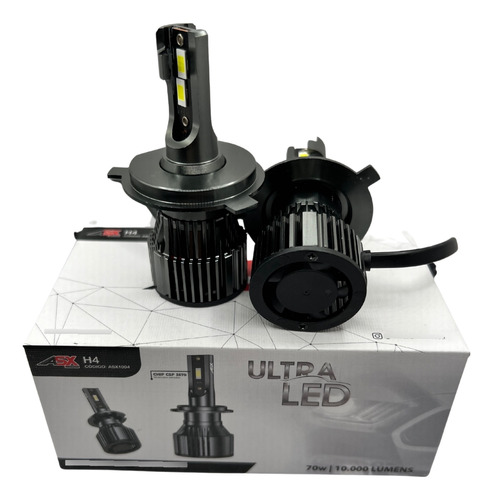 Lampada Ultra Led Canbus Farol De Carro Branco Frio Led Asx