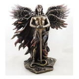 Archangel Metatron Figure With Cube Angel And Fine Resin 1