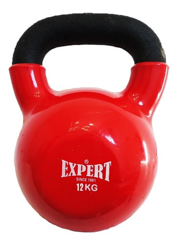 Pesa Rusa Mancuerna Kettlebell 12kg Hierro C/goma - El Rey