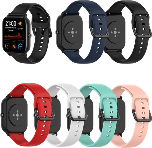 Malla 20mm 22mm Amazfit Bip S Lite Gts 2 Mini Huawei P8 Gtr