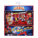 Muñecos Akedo Ultimate Arcade Warriors - 4 Figuras Cod.14247