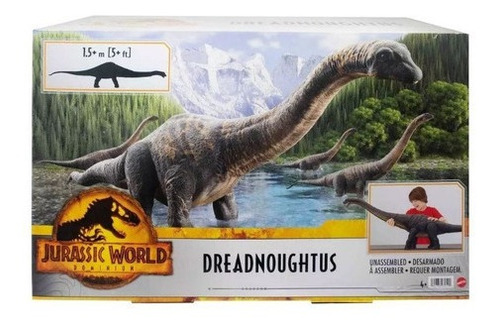 Jurassic World Dominion Dreadnoughtus Dino Extra Grande 1.5m