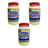 X3 Soda Caústica Cañerías 230gr - L a $25