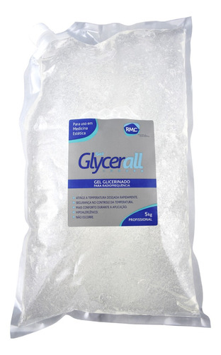 Gel Glicerinado Para Radiofrequência Bag 5kg Glycerall Rf