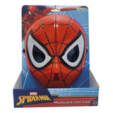 Spiderman Mascara C/ Luz Hombre Araña Heroes Marvel Original