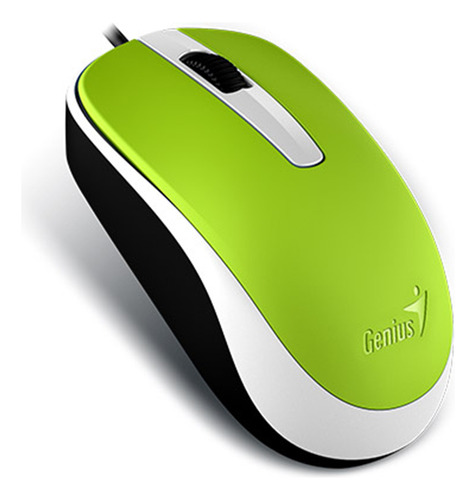 Mouse Usb Optico Genius Dx-120 1000dpi Pc Notebook Verde