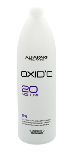 Alfaparf Oxid'o Oxidante Para Tintura Cabello X 1000ml