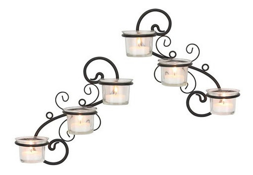 Stonebriar Juego De Candelabros Decorativos Para Velas De T