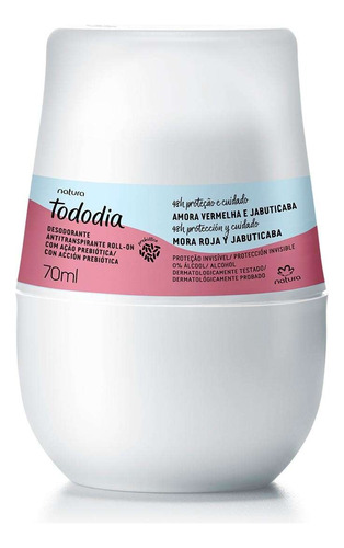 Desodorante Roll-on Tododía Mora Roja Y Jabuticaba Natura