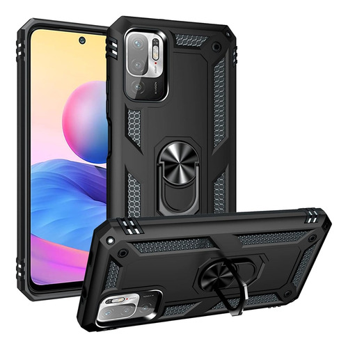 Funda Rígida C/anillo Para Xiaomi Redmi Note 10 5g