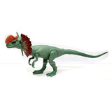 Jurassic World Dinossauro Dilophosaurus Mattel 38 Cm