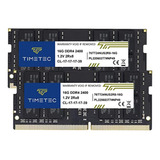 Memoria Ram 32gb Timetec Hynix Ic Kit (2x16gb) Ddr4 2400mhz Pc4-19200 Non Ecc Unbuffered 1.2v Cl17 2rx8 Dual Rank