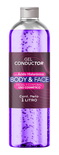 Gel Conductor Premium Ácido Hialurónico Antiedad 1litro / Kg