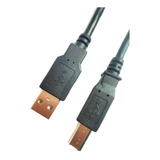 Cable Usb 2.0 A-b 2 Mts Impresora Placa Sonido Mixer Dj