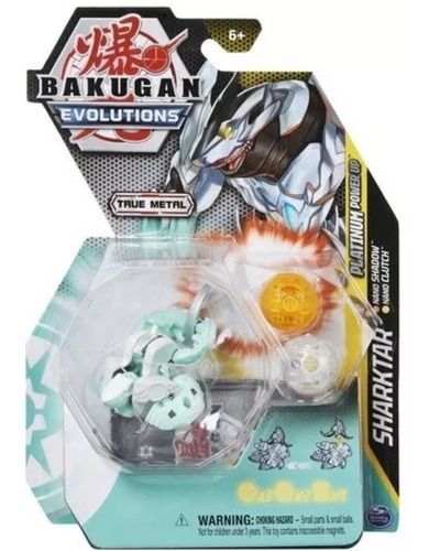 Bakugan Evolutions Platinum Power Up Sharktar