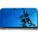 Adesivo Decal 3ds Greninja Pokemon 3dsxl Capa Cover 3ds