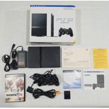 Playstation 2 Ps2 Slim Bloqueado Americano + Caixa + Manual