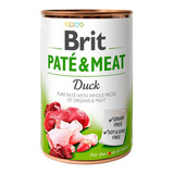Alimento Perro Brit Care Paté & Meat Pato Y Pollo 400gr. Rm
