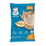 Cereal Gerber Etapa 1 Avena Integral 200 Grs 2 Pzas Ij