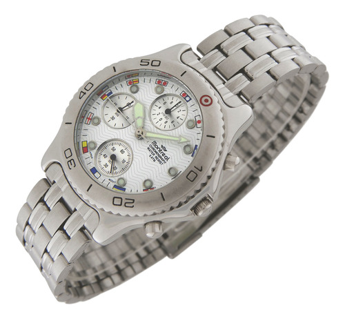 Reloj Montreal Hombre Ml1529 Cronógrafo Agujas Luminosas