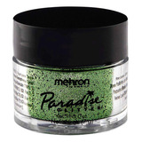 Mehron Makeup Paradise Aq Glitter (0.25 Onzas) (verde)