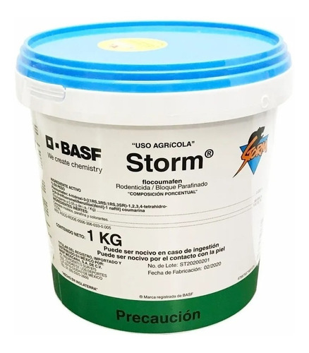 Storm Basf Rodenticida Veneno Ratas 1 Kg 