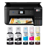 Multifuncional Epson L4260 Ecotank Tinta Continua 5 Tintas Color Negro