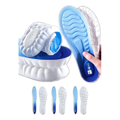 3 Pares Plantillas Ortopédicas Calzado Deportivo Seguridad Color Azul Tamaño De La Plantilla 37-38 | MercadoLibre