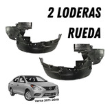 2 Loderas Salpicaderas Versa 2015 Original