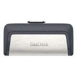 Memoria Usb C 128gb Sandisk Ultra Dual Puerto 3.1 Celular Pc