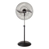 Ventilador De Pie Liliana Vp25m Negro 2 Palas Plateado 25 Diámetro 25   Material De Las Aspas Metal