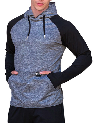 Buzo Canguro C/capucha Hombre Hoodie Deportivo Gimnasio G6