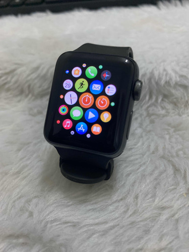 Apple Watch 3 38mm Vitrine Garantia S3 Preto