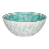 Bowl Cazuela Ceramica 600ml Flora Verde Oxford