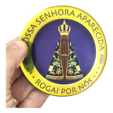 Adesivo Medalha Nossa Senhora Aparecida 3d Carro  Moto - 9cm